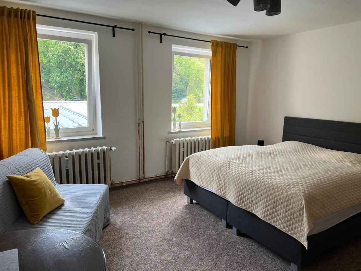 Pension Sternschnuppe, Treseburg Harz, Unmittelbar Am Wasser Thale Dış mekan fotoğraf