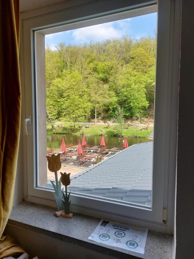Pension Sternschnuppe, Treseburg Harz, Unmittelbar Am Wasser Thale Dış mekan fotoğraf